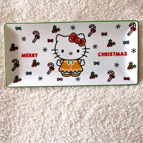 Hello Kitty Christmas Platter - Picture 1 of 1